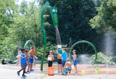 Spruce Street Harbor Park and many spraygrounds open during Memorial Day weekend